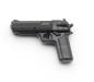 Preview: Minifig Cat DE03C Pistol with movable Slide